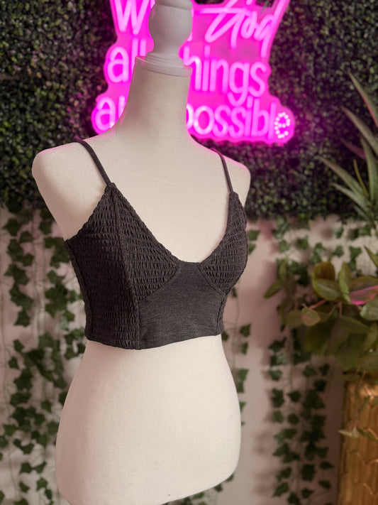 Nights Bralette Black