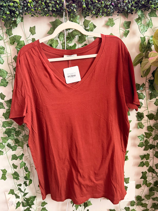 Boyfriend VNeck Tee