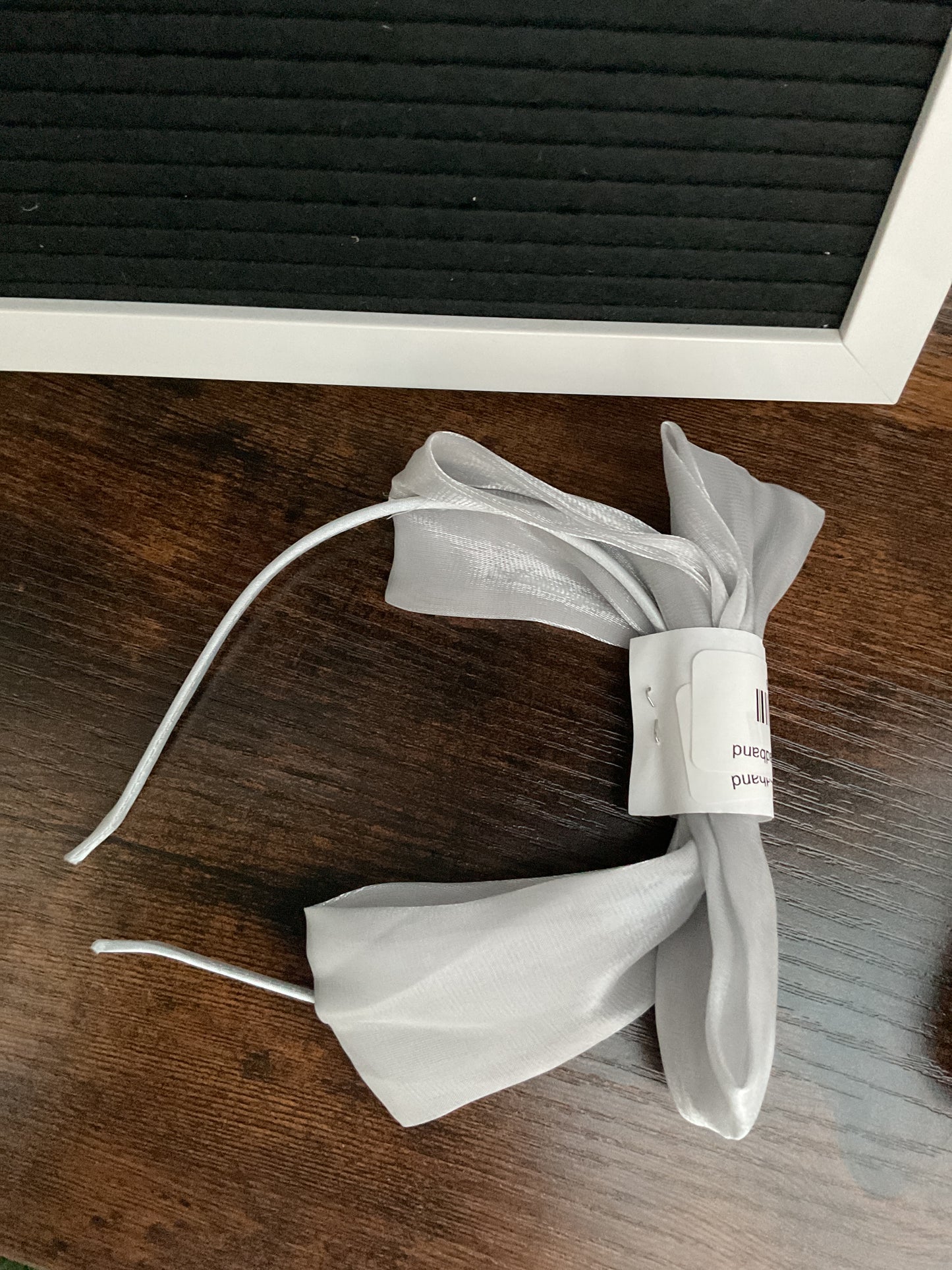 Bow Satin Headband