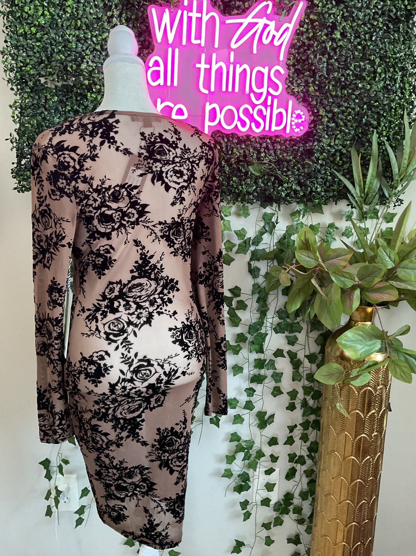 Iris Sheer Dress GW