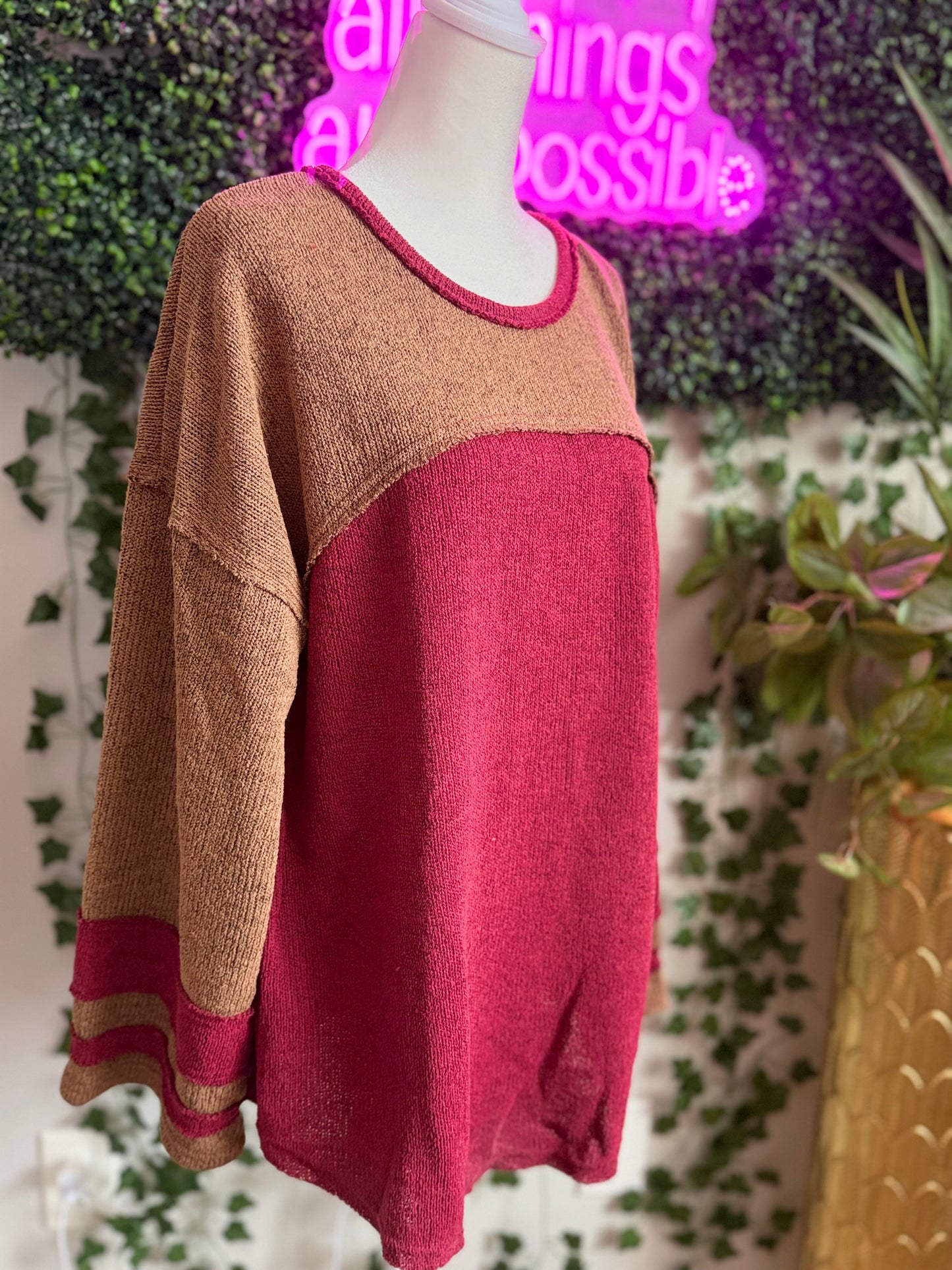 Amber Nights Sweater