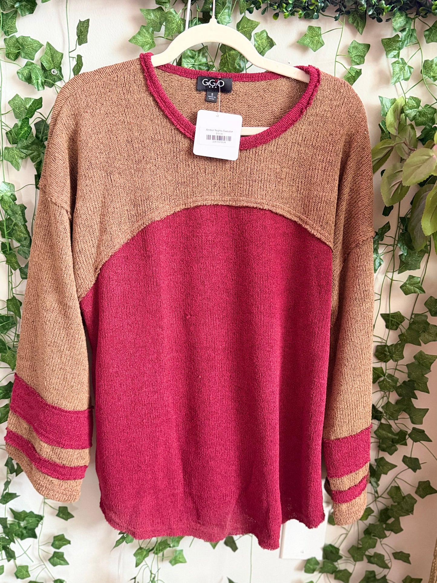 Amber Nights Sweater