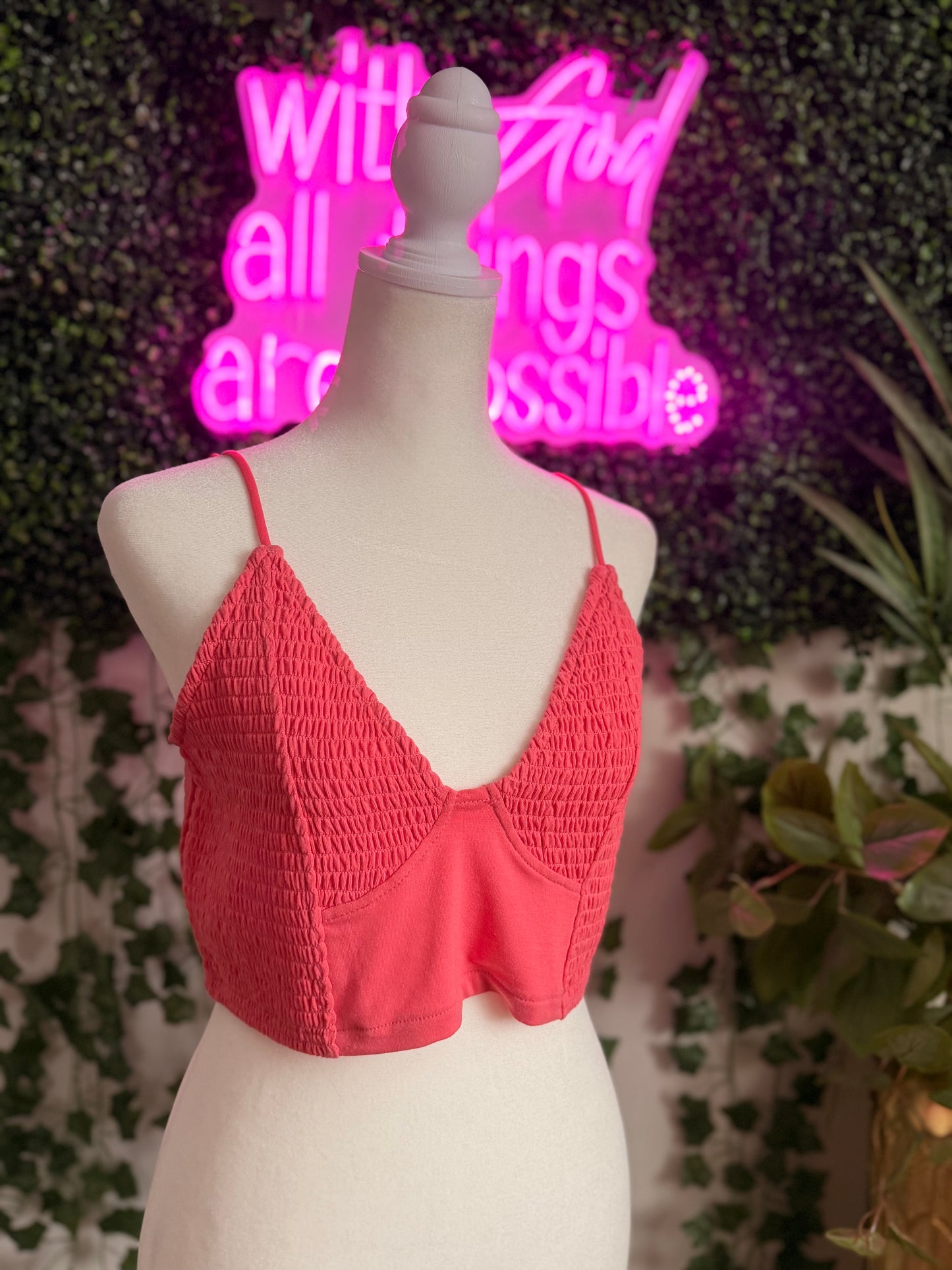 Nights Bralette Desert Rose