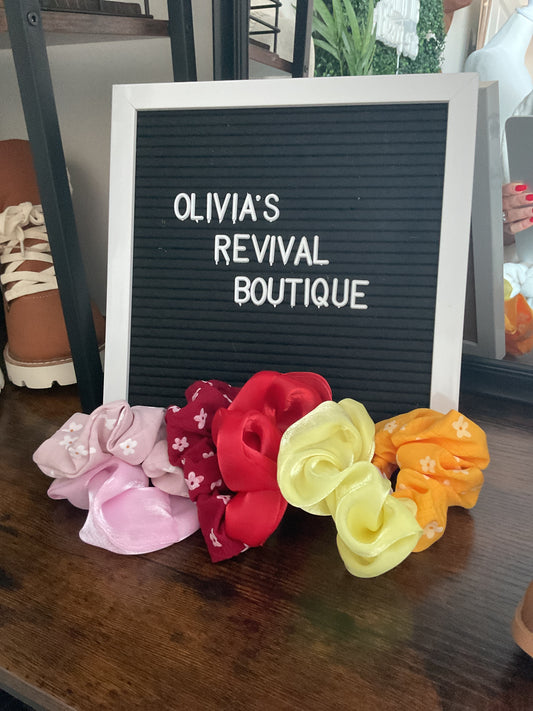 Wildflower Scrunchie Set