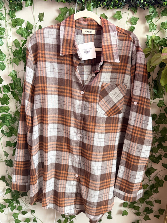 Autumn Trails Plaid Shirt