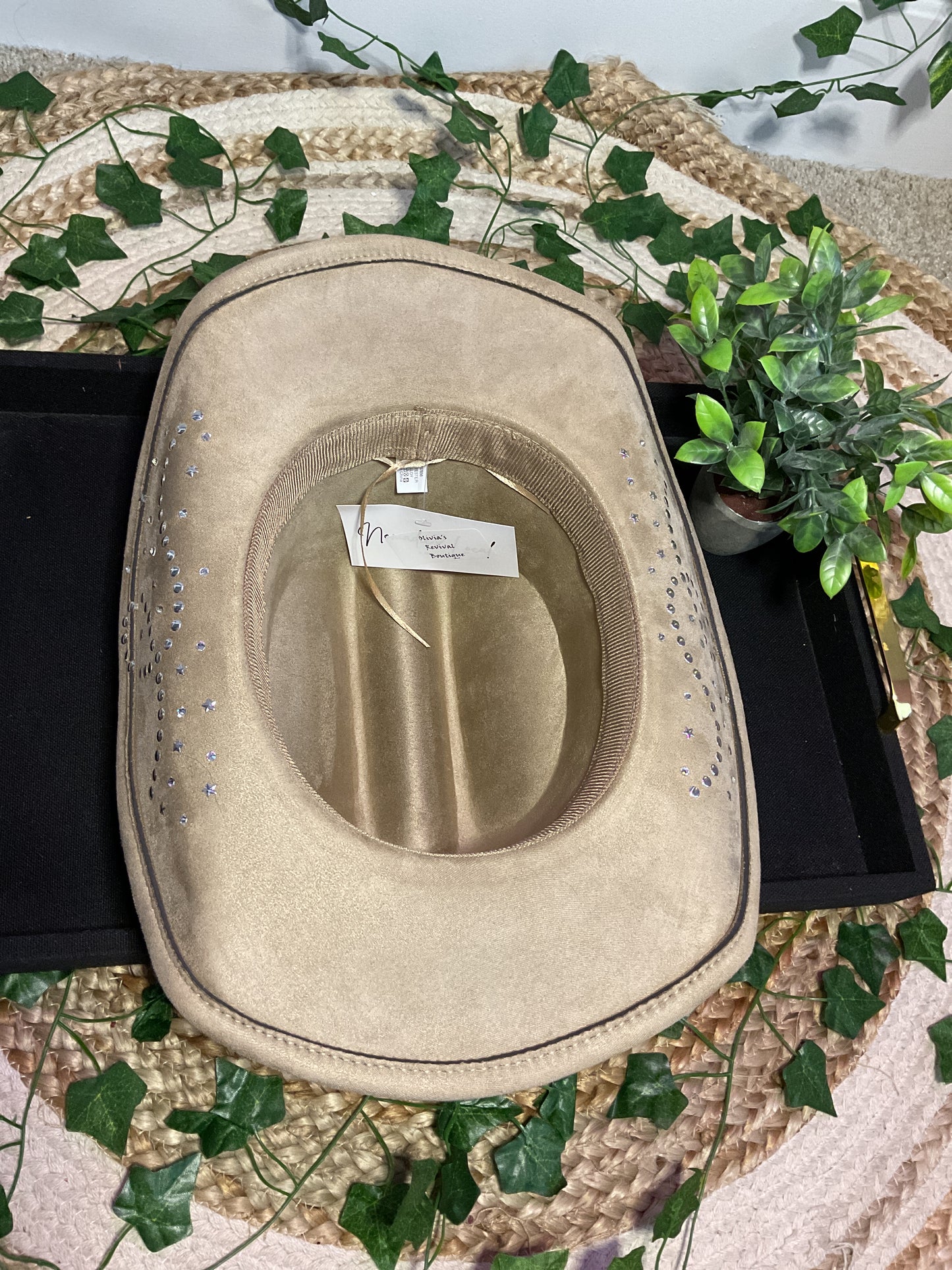 Smoky Star-Studded Hat