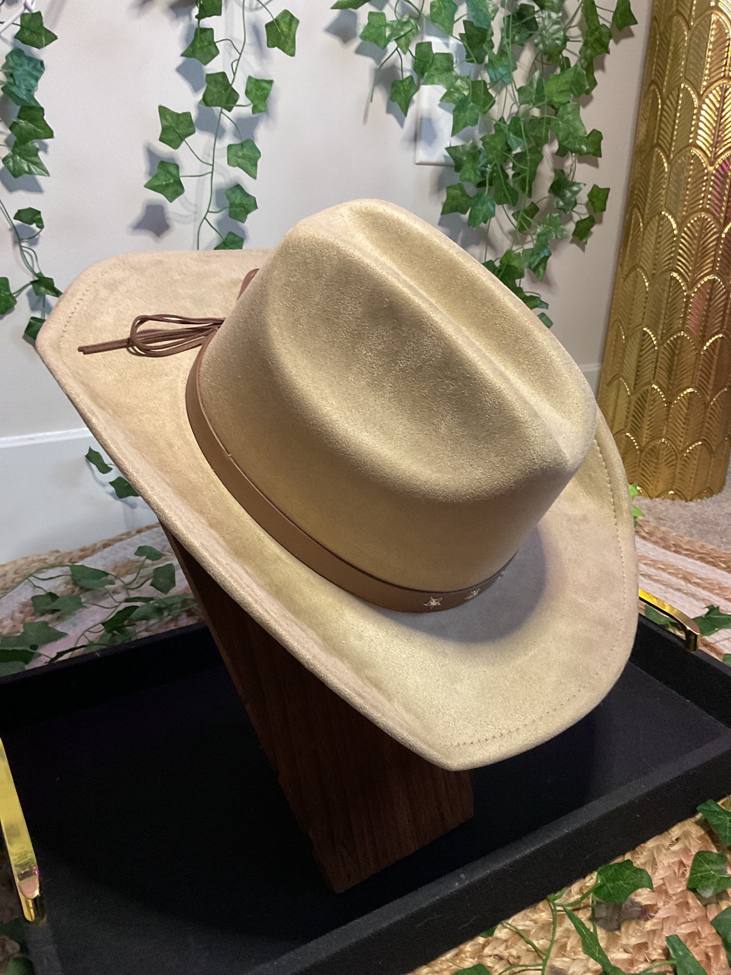 Smoky Star-Studded Hat