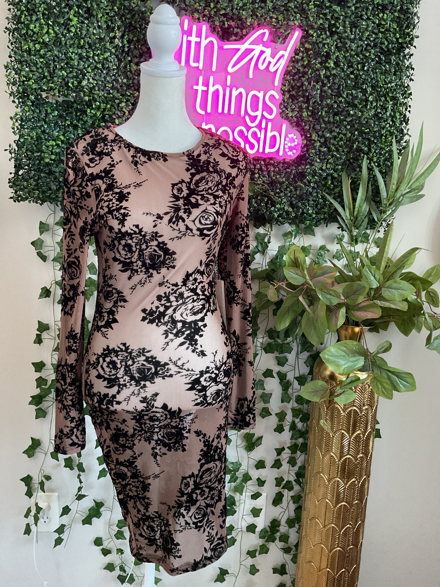 Iris Sheer Dress GW