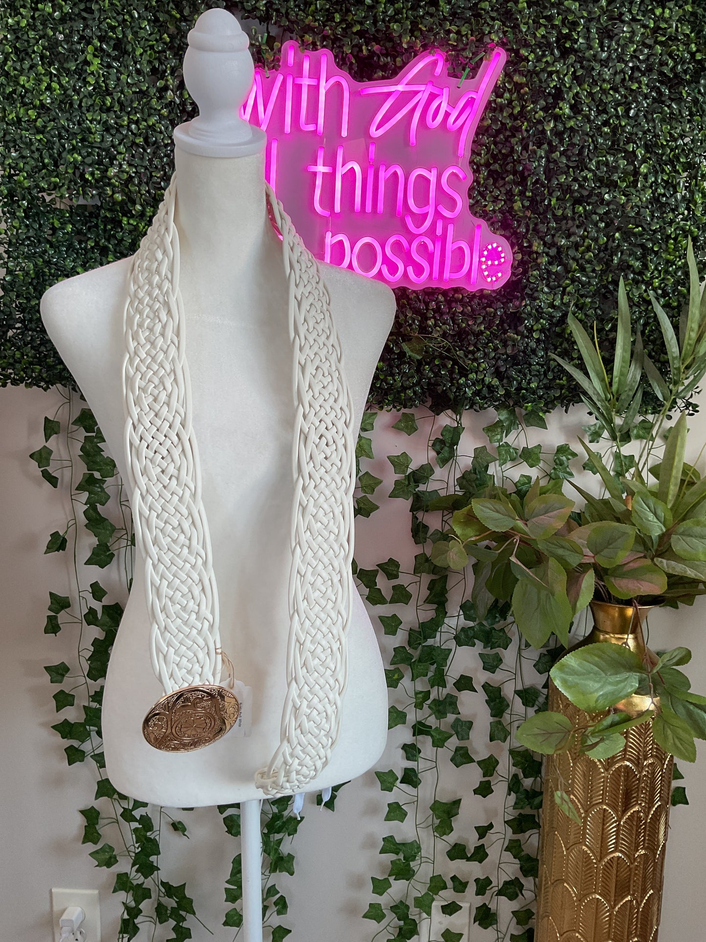 BoHo Belt White