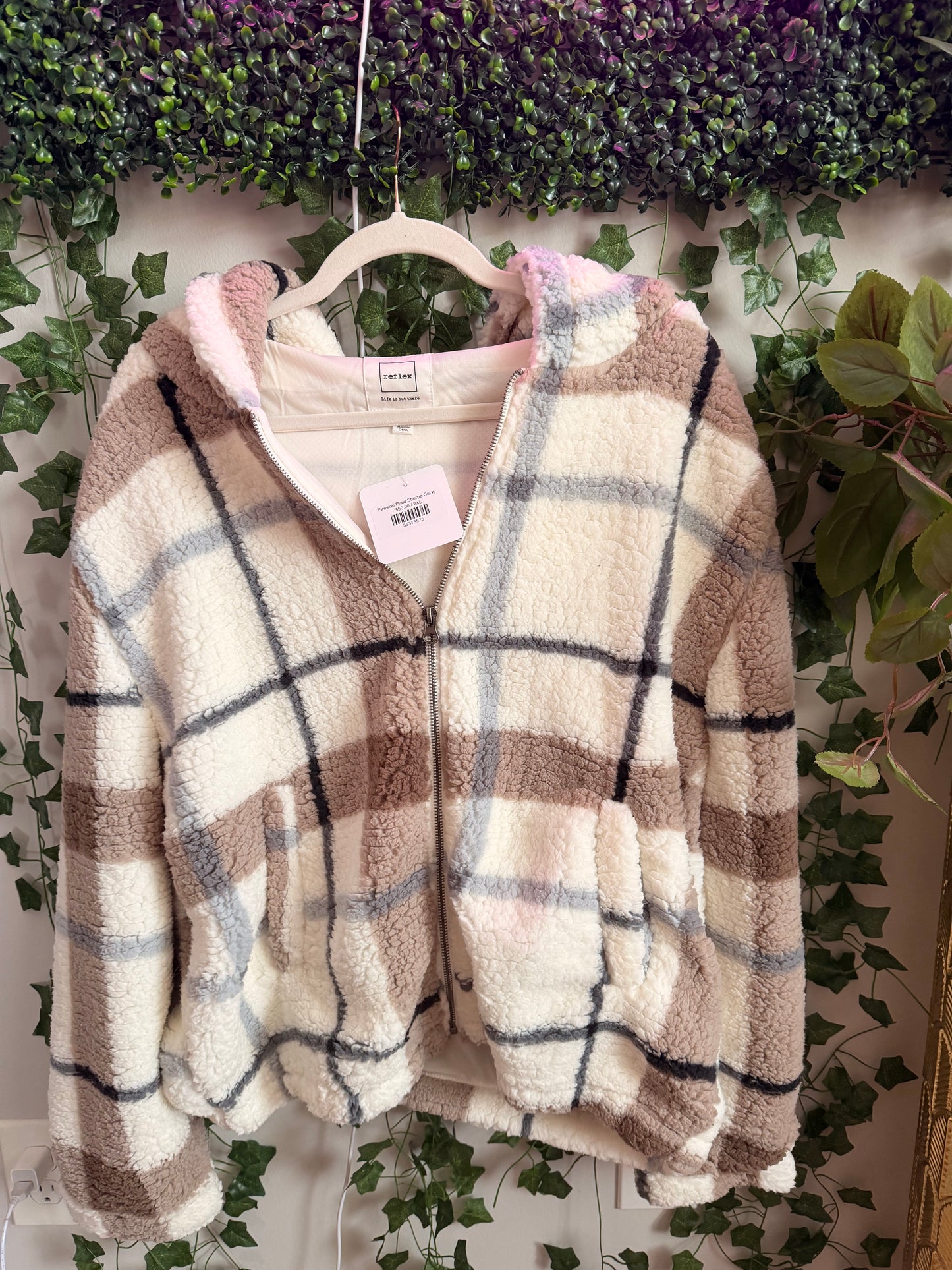 Fireside Plaid Sherpa