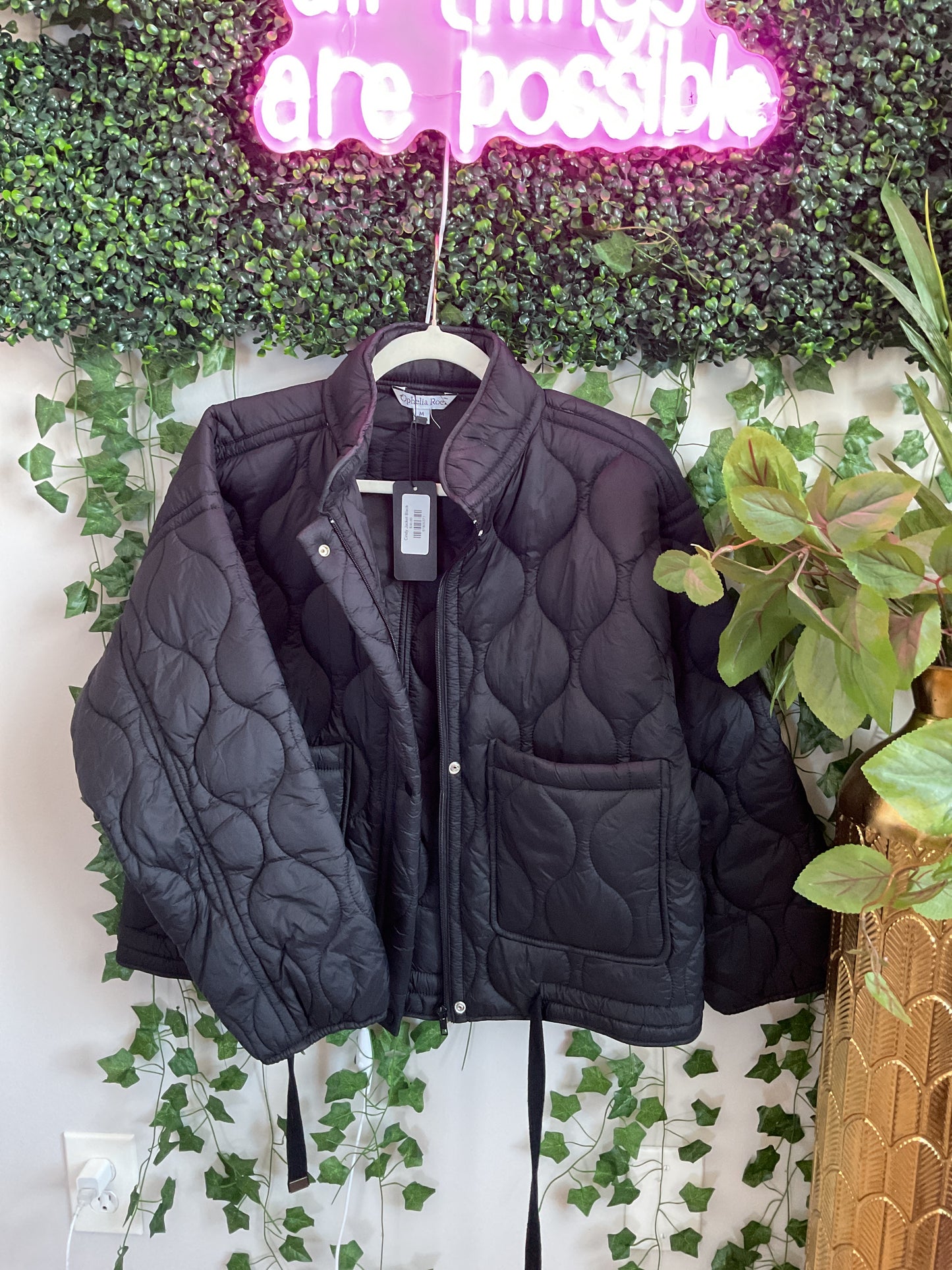 Cindy Jacket Black GW