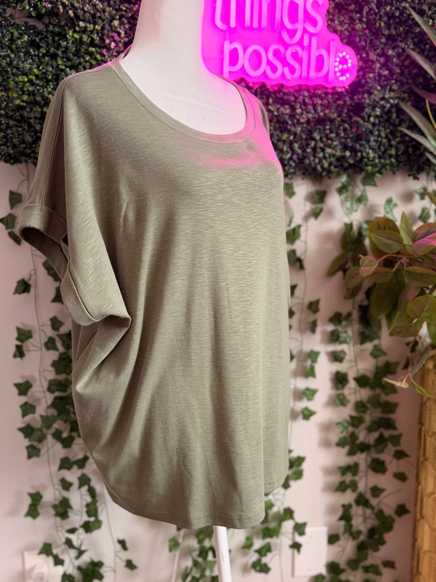 Country Melody (Light Olive) Tee