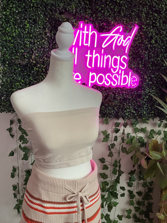 Bandeau (Curvy Sand Beige)