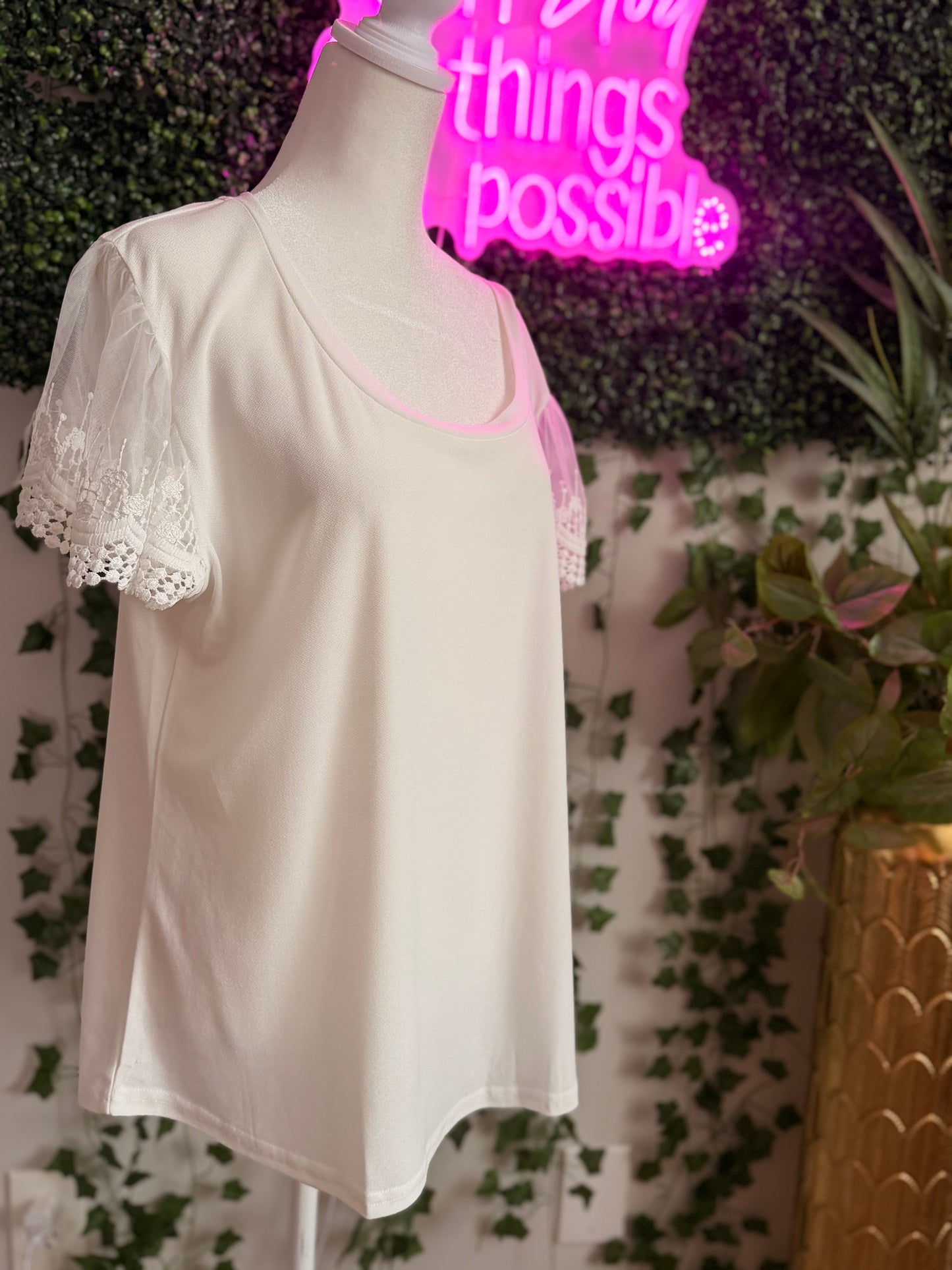 Lace Daylight Top