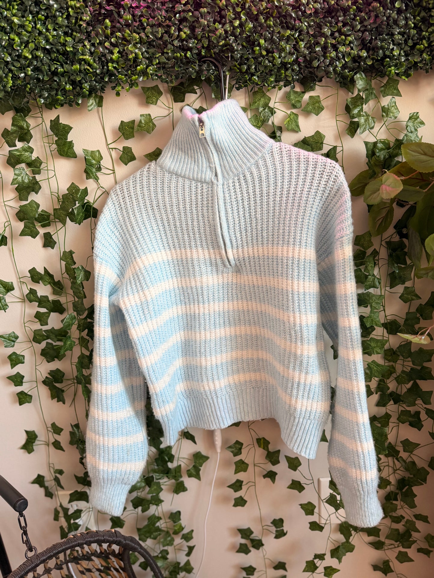 Blue Powder Stripe Sweater GW