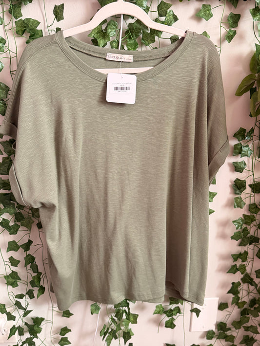 Country Melody (Light Olive) Tee