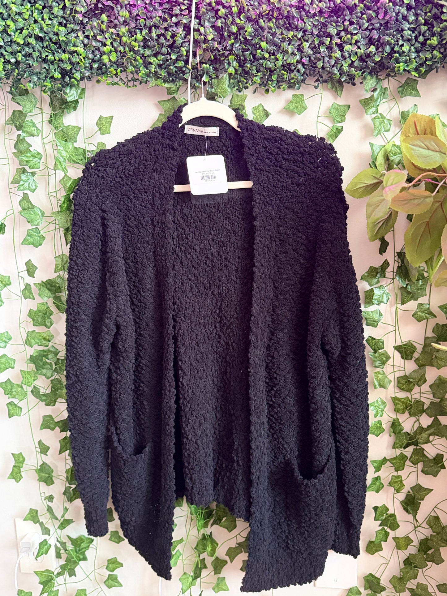 Wonderland Cardigan Black