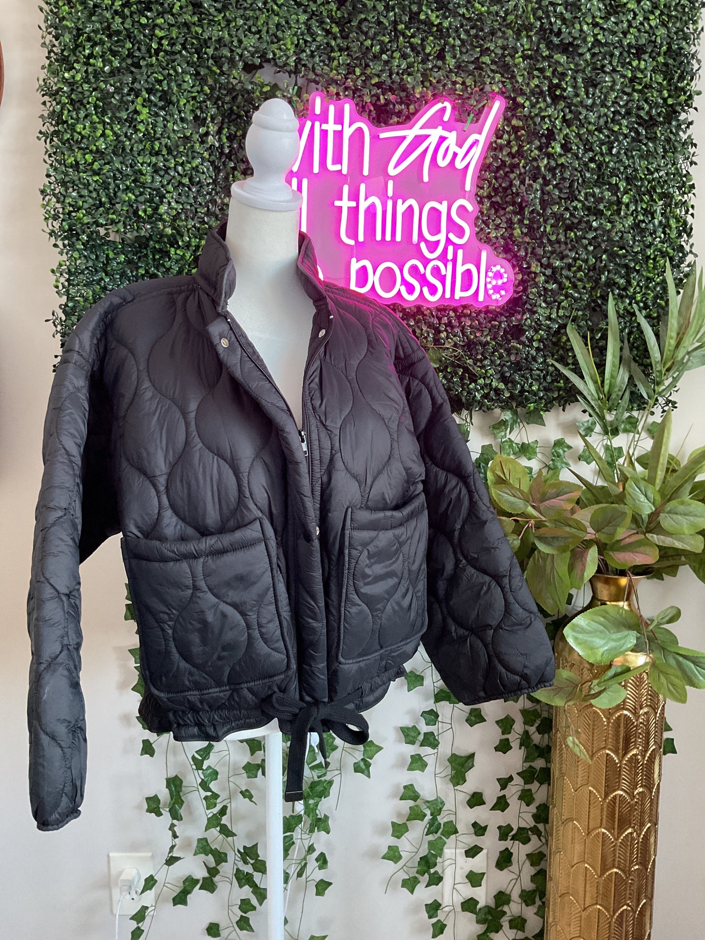 Cindy Jacket Black GW