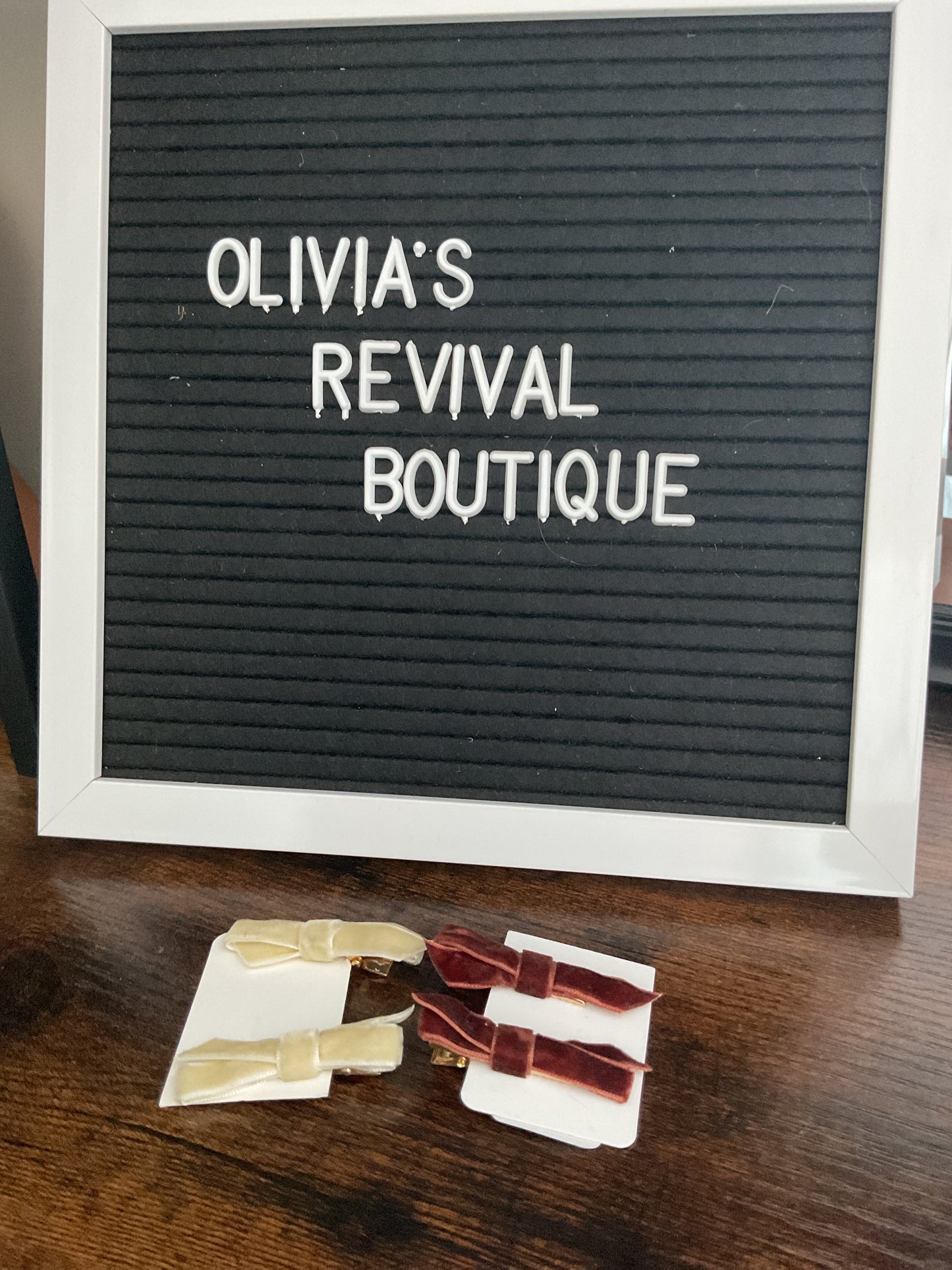 Velvet Mini Bows