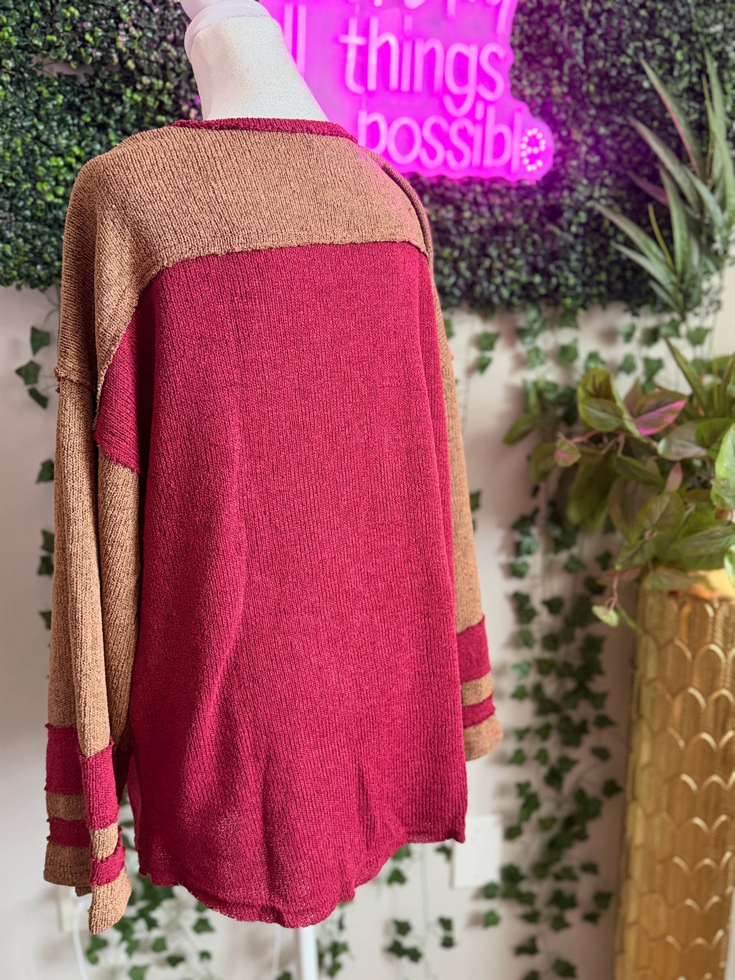 Amber Nights Sweater